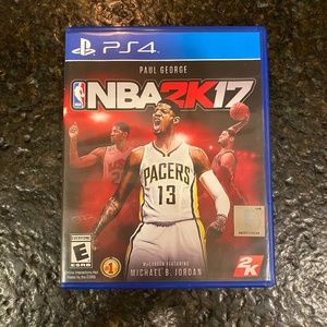 PS4 NBA 2K17 Playstation 4 game